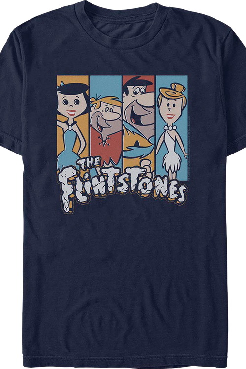 Prehistoric Panels Flintstones T-Shirt