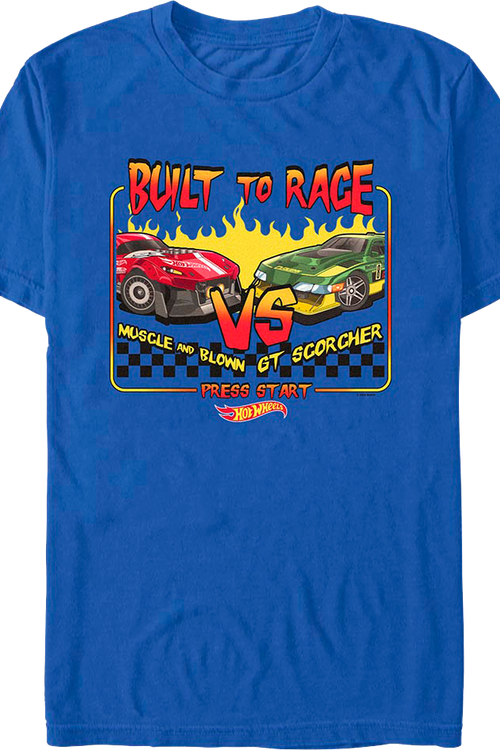 Press Start Hot Wheels T-Shirt