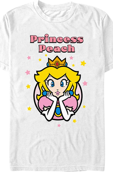 Princess Peach Stars Super Mario Bros. Nintendo T-Shirt