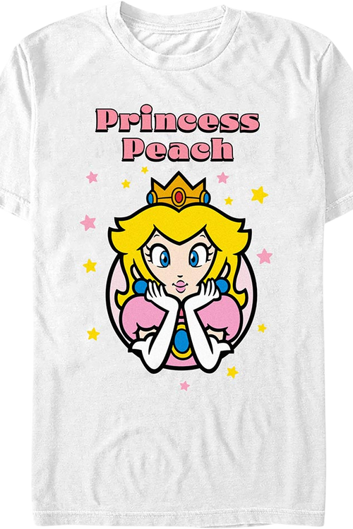 Princess Peach Stars Super Mario Bros. Nintendo T-Shirt