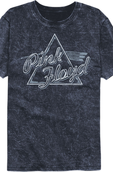 Prism Logo Pink Floyd Mineral Wash T-Shirt