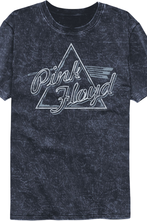 Prism Logo Pink Floyd Mineral Wash T-Shirt