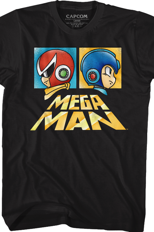 Profiles Proto Man and Mega Man T-Shirt