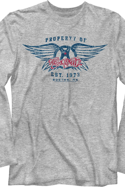 Property Of Aerosmith Long Sleeve Shirt