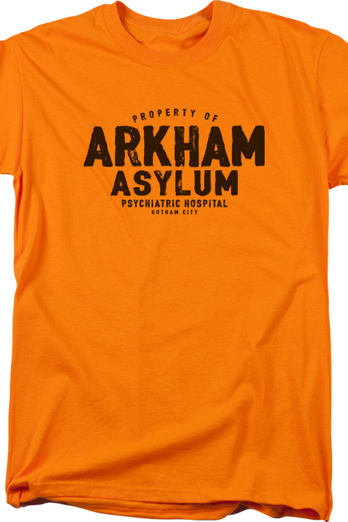 Property Of Arkham Asylum DC Comics T-Shirt