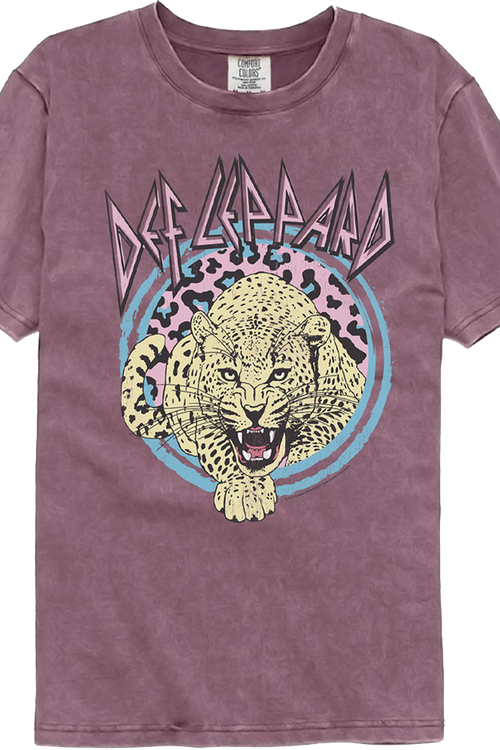 Prowl Def Leppard Comfort Colors Brand T-Shirt
