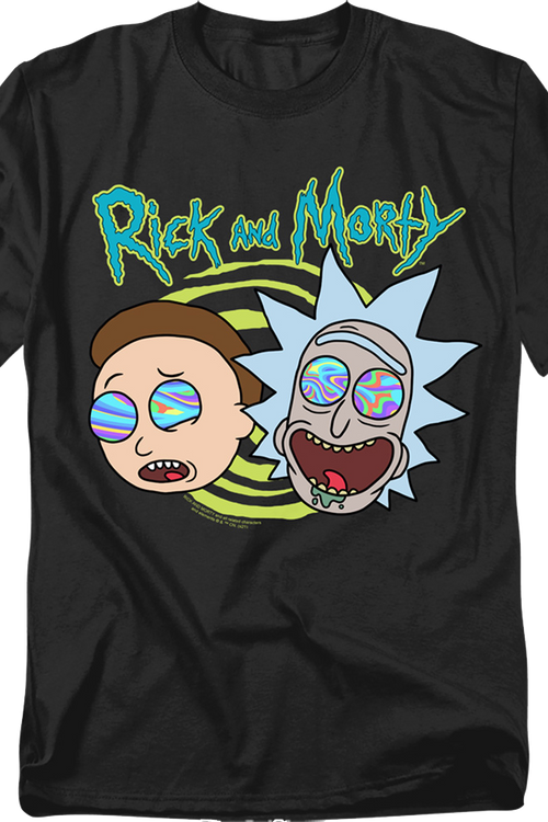 Psychedelic Rick And Morty T-Shirt