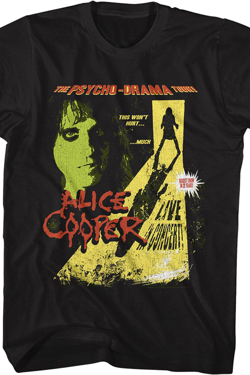 Psycho-Drama Tour Alice Cooper T-Shirt