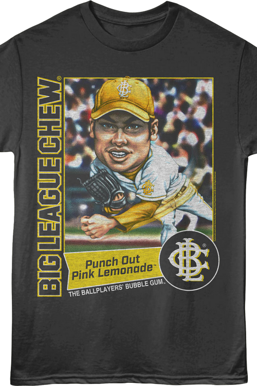 Punch Out Pink Lemonade Pitch Big League Chew T-Shirt