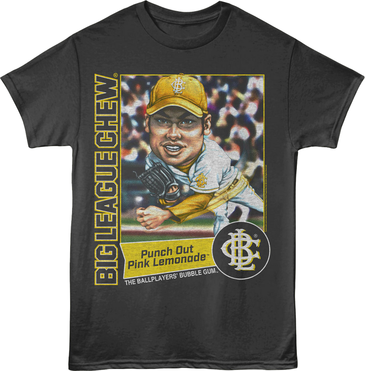 Punch Out Pink Lemonade Pitch Big League Chew T-Shirt