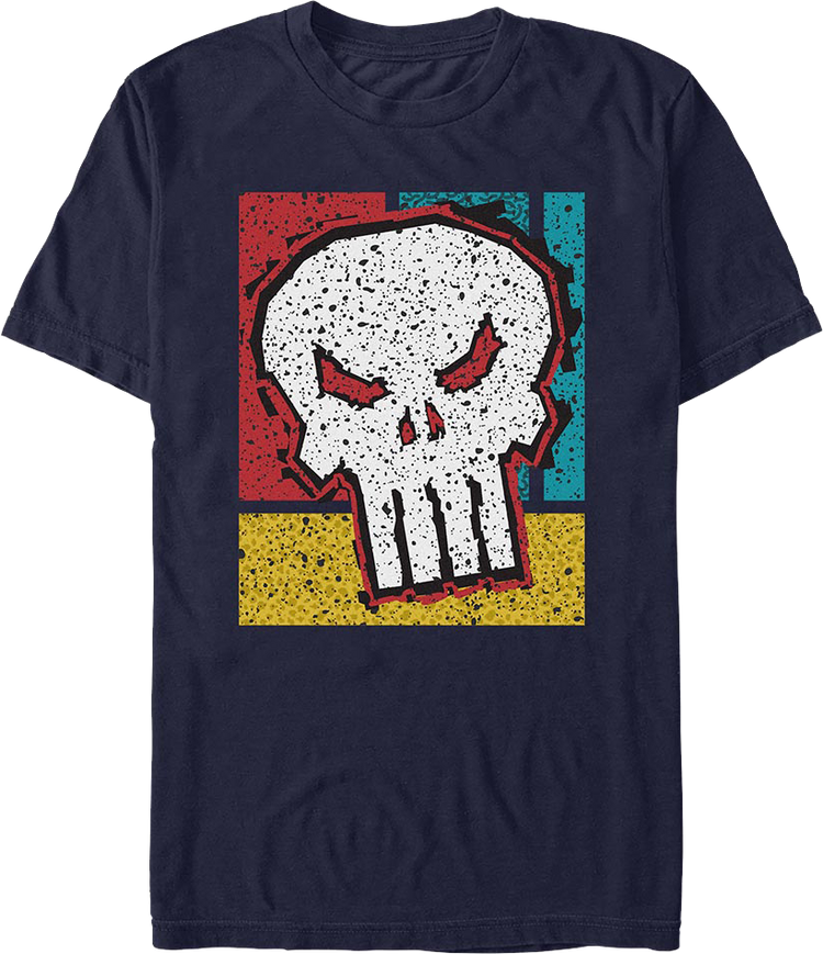Punisher Contemporary Art Marvel Comics T-Shirt