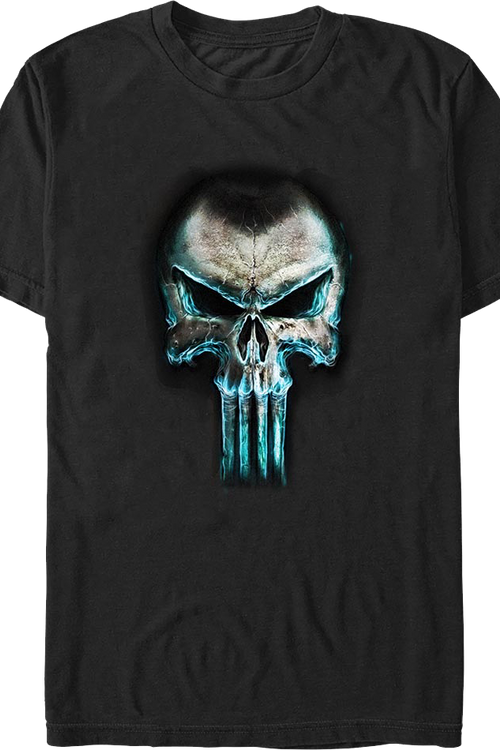 Punisher Hairline Logo Marvel Comics T-Shirt