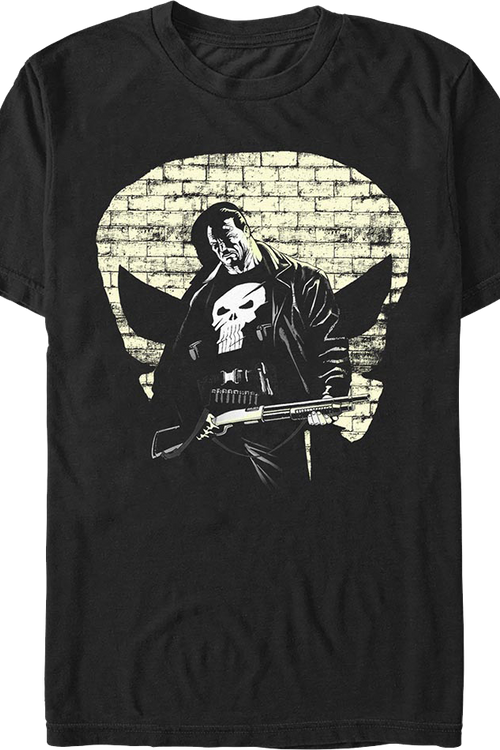 Punisher Skull Spotlight Marvel Comics T-Shirt