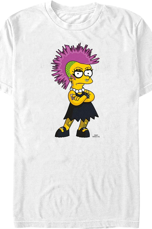 Punk Lisa Simpsons T-Shirt