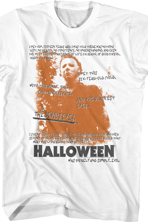 Purely And Simply Evil Halloween T-Shirt