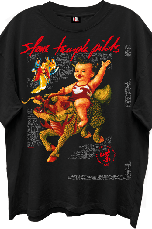 Purple Stone Temple Pilots Oversized T-Shirt