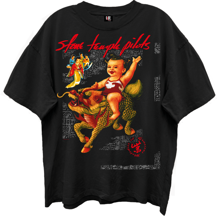 Purple Stone Temple Pilots Oversized T-Shirt