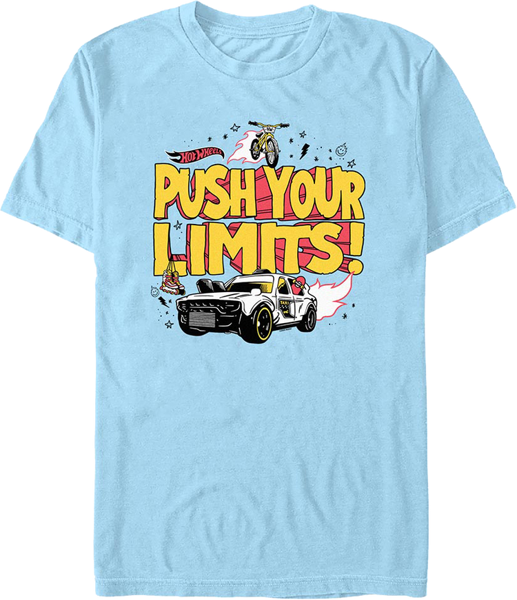 Push Your Limits Hot Wheels T-Shirt
