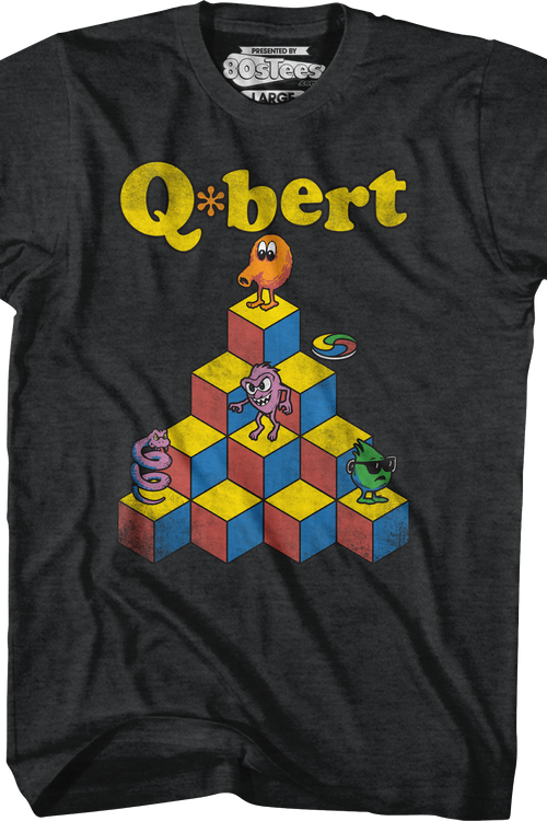 Pyramid Q-Bert T-Shirt