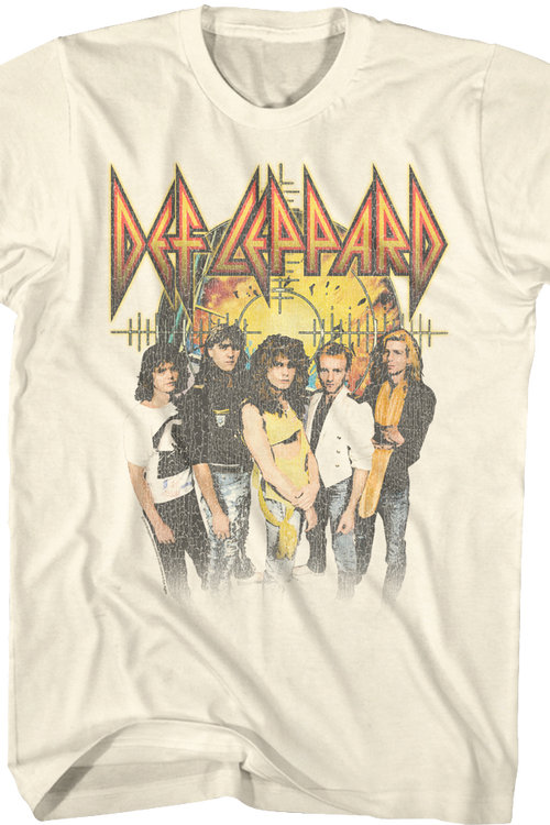 Pyromania Background Def Leppard T-Shirt