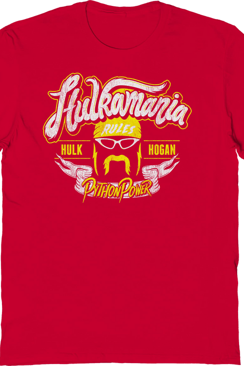 Python Power Hulk Hogan T-Shirt