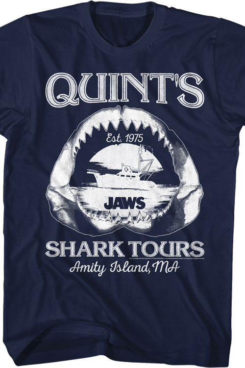 Quint's Shark Tours Jaws T-Shirt