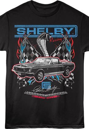 Racing Checkered Flags Shelby T-Shirt