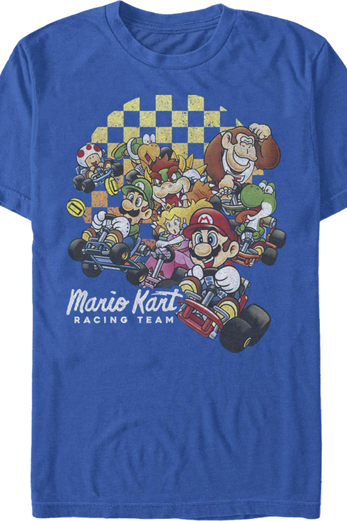 Racing Team Mario Kart T-Shirt