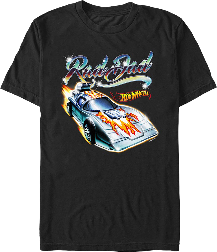 Rad Dad Hot Wheels T-Shirt