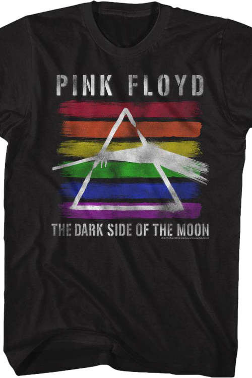 Rainbow Dark Side of the Moon Pink Floyd T-Shirt