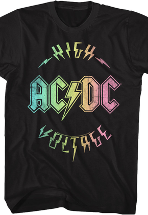 Rainbow High Voltage ACDC T-Shirt