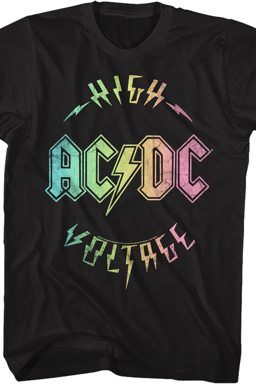Rainbow High Voltage ACDC T-Shirt