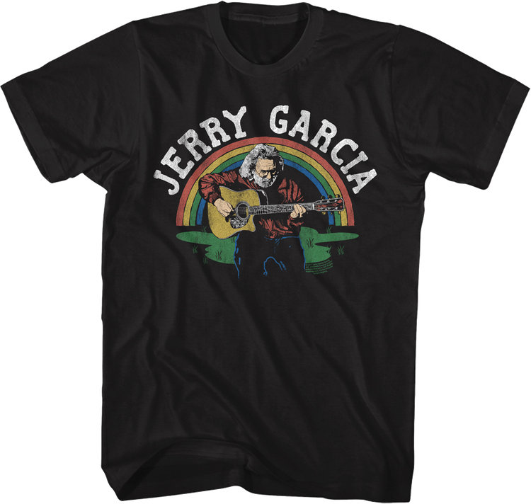 Rainbow Jerry Garcia T-Shirt
