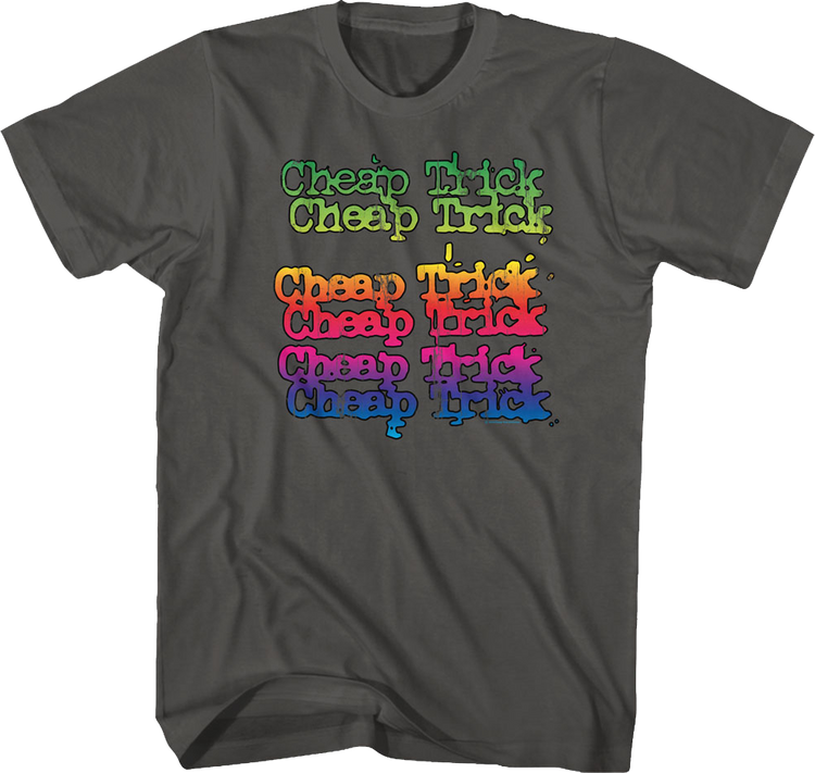 Rainbow Logo Cheap Trick T-Shirt