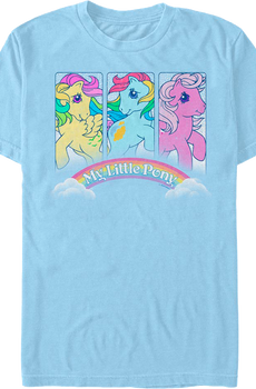 Rainbow Panels Little Pony T-Shirt