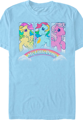 Rainbow Panels Little Pony T-Shirt