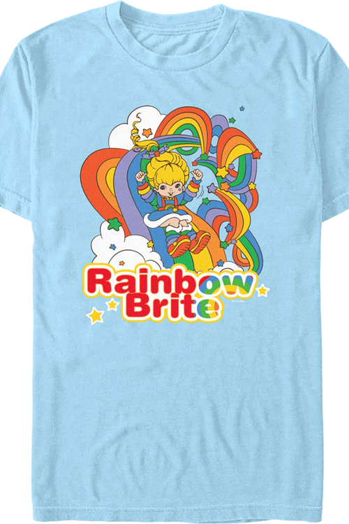 Rainbow Slide Rainbow Brite T-Shirt