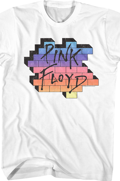 Rainbow Wall Pink Floyd T-Shirt