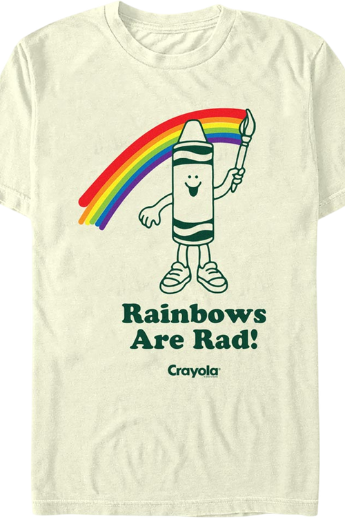 Rainbows Are Rad Crayola T-Shirt