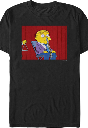 Ralph With A Flute Up His Nose Simpsons T-Shirt