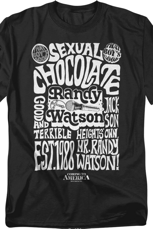 Randy Watson That Boy's Good Coming To America T-Shirt