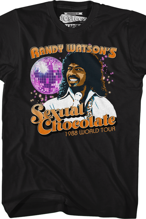 Randy Watson's Sexual Chocolate 1988 World Tour T-Shirt