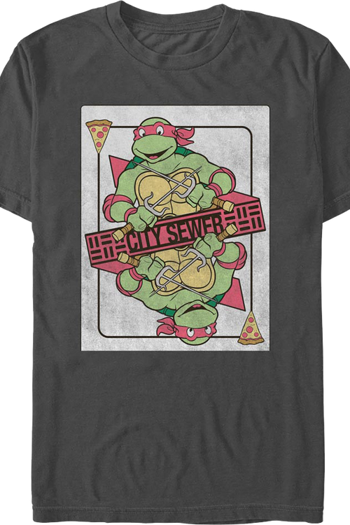 Raphael Playing Card Teenage Mutant Ninja Turtles T-Shirt