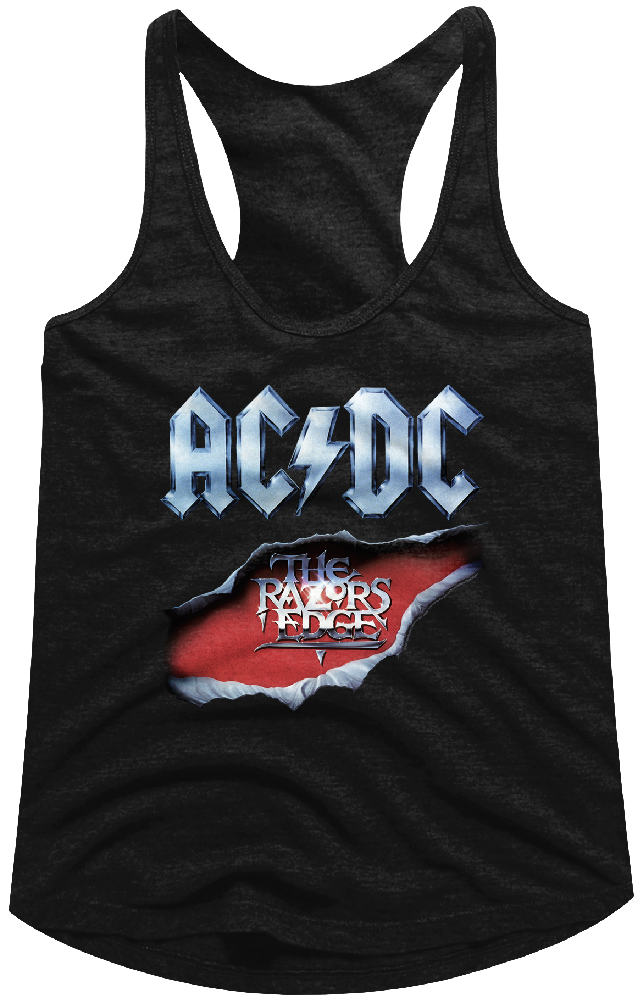 Ladies Razor's Edge ACDC Racerback Tank Top