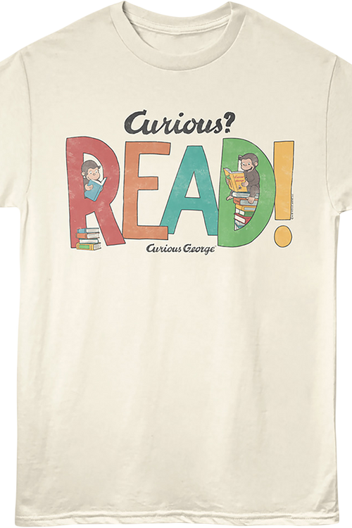 Read Curious George T-Shirt