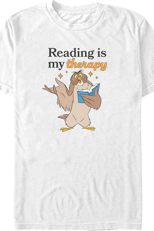 Reading Is My Therapy Winnie The Pooh T-Shirt