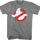 Graphite Ghostbusters Logo T-Shirt