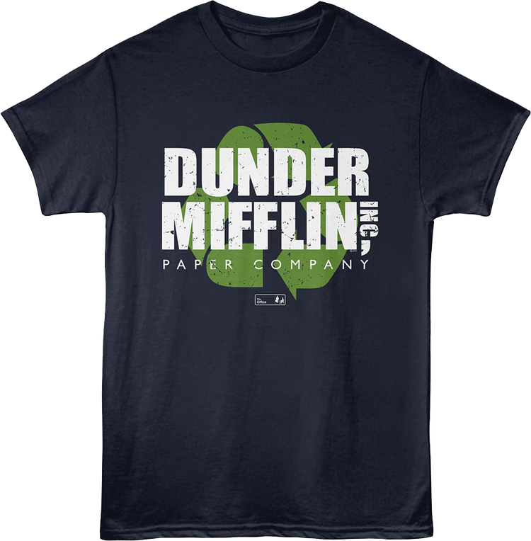 Recycle Dunder Mifflin Paper The Office T-Shirt