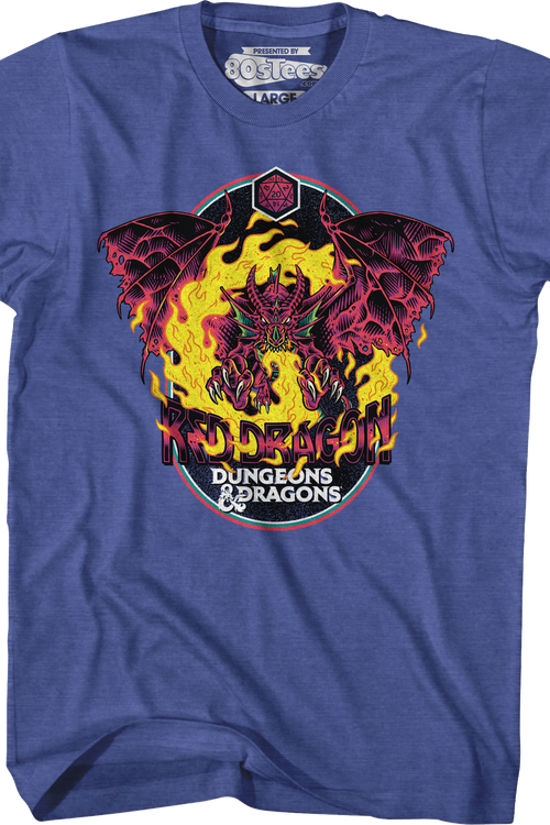 Red Dragon Dungeons & Dragons T-Shirt
