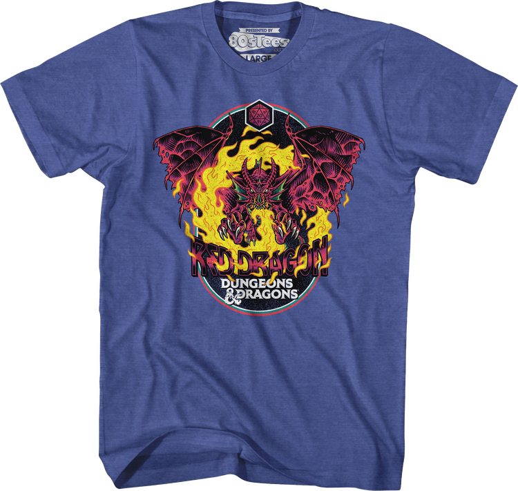 Red Dragon Dungeons & Dragons T-Shirt